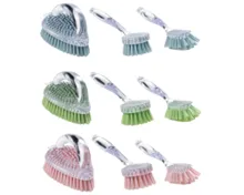 HOME CREATION Clear Cleaning Brush