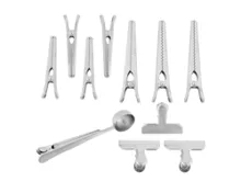 HOME CREATION Edelstahl Clips