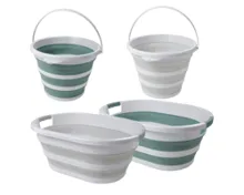 HOME CREATION Faltbarer Wäschekorb/Eimer