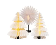 HOME CREATION LED Dekoratives Papierlicht