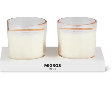 Home Duftkerzen im Glas, Duo-Pack