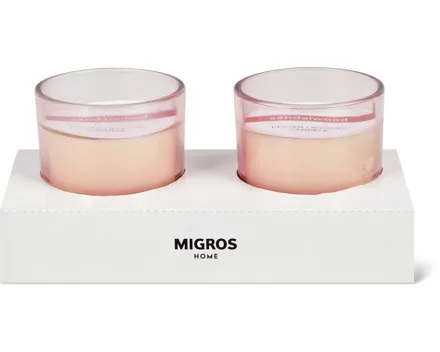 Home Duftkerzen im Glas, Duo-Pack