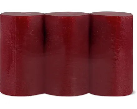 Home Raureifkerzen, 3er-Pack