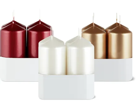 Home Stumpenkerzen Glanz