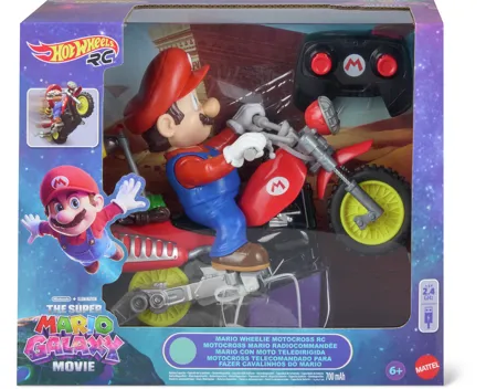 Hot Wheels RC Super Mario Motorrad