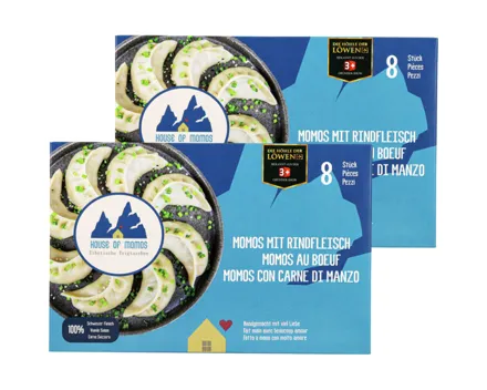 House of Momos Rind Momos 2x 280g
