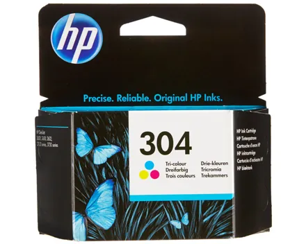 Hp Patrone 304 color N9K05Ae