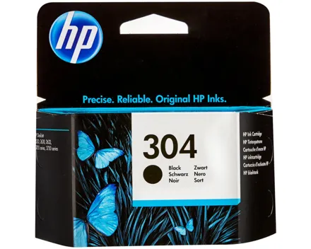 Hp Patrone 304 schwarz N9K06Ae