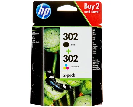 HP Tintenpatrone 302 DeskJet Combopack X4D37Ae