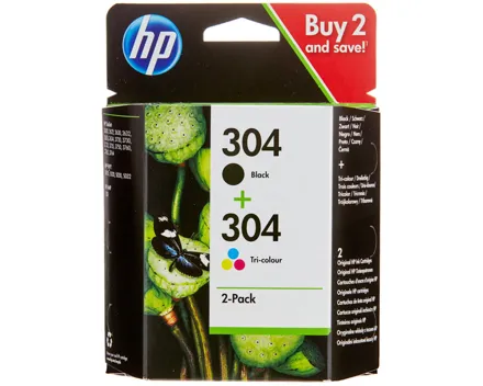 HP Tintenpatrone 304 color DeskJet Combopack 3Jb05Ae