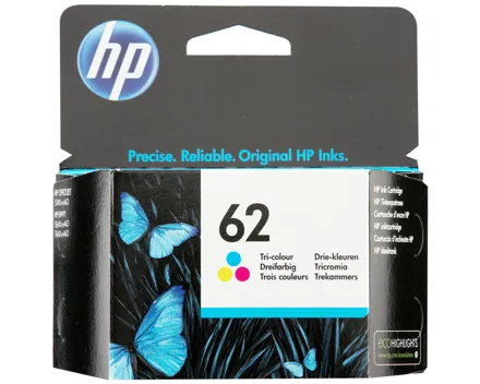HP Tintenpatrone 62 color OfficeJet C2P06Ae