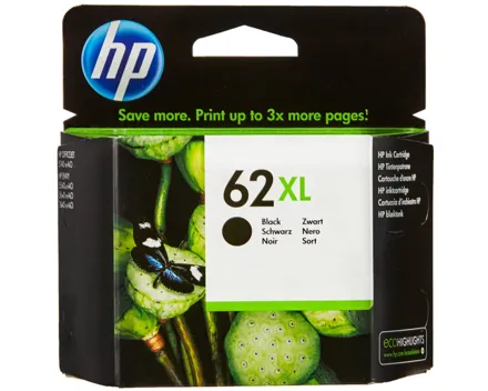 HP Tintenpatrone 62Xl black OfficeJet C2P05Ae
