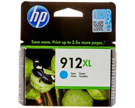 HP Tintenpatrone 912Xl cyan OfficeJet 3Yl81Ae