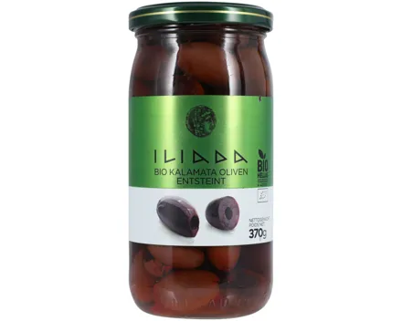 Iliada Bio Kalamata Olives ohne Stein