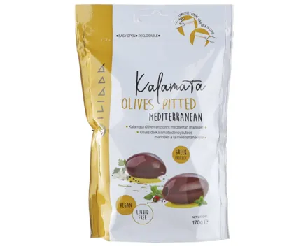 Iliada Kalamata Oliven ohne Stein mariniert