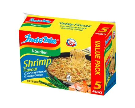 Indomie Instantnudeln Garnelen