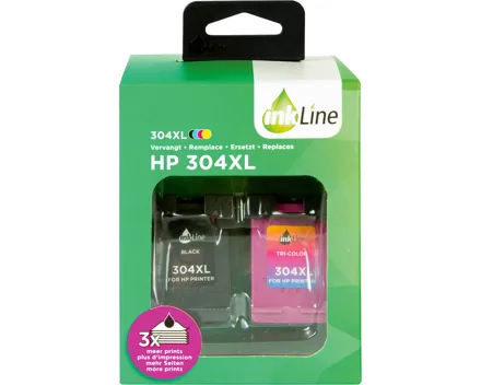 Inkline HP Druckerpatronen 304XL