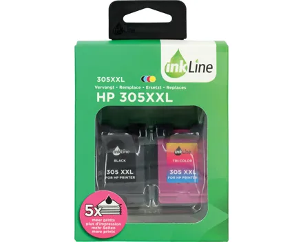 Inkline HP Druckerpatronen 305XXL
