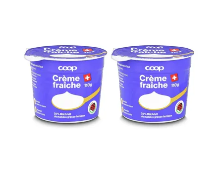 IP-Suisse Crème Fraîche Nature 2x110g