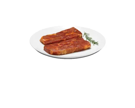 IPS Schweins-Holzfäller Steak mariniert