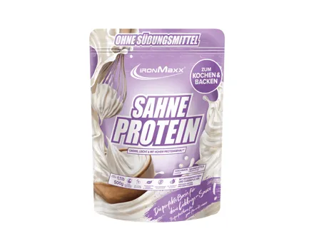 IronMaxx 100% Rahm Protein Pulver