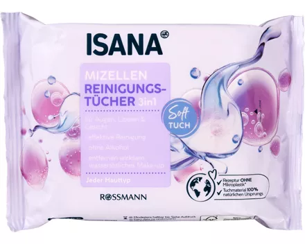 ISANA Mizellen Reinigungstücher