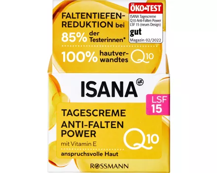 ISANA Q10 Tagescrème Anti-Falten Power