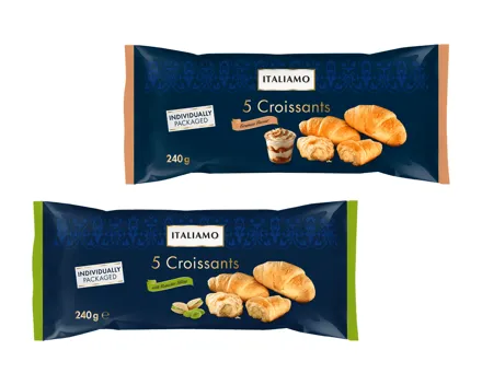 ITALIAMO Croissants mit Cremefüllung