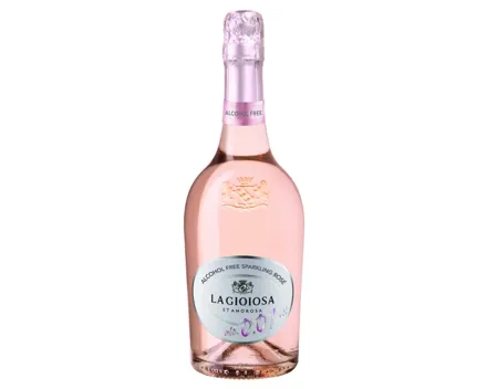 Italian Sparkling Rosé La Gioiosa et Amorosa, alkoholfrei, Italien (0.75l)