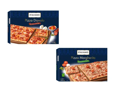 Italienische Familienpizza