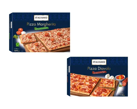 Italienische Familienpizza