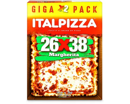 Italpizza 26x38 Margherita DUO 2x510g