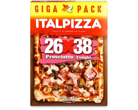 Italpizza 26x38 Prosciutto Funghi DUO 2x560g