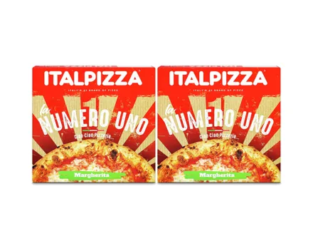 Italpizza Numero uno Margherita 2x 410g