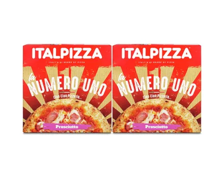 Italpizza Numero uno Prosciutto 2x 430g