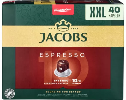 Jacobs Kaffeekapseln Espresso 10 Intenso