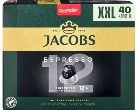 Jacobs Kaffeekapseln Espresso 12 Ristretto