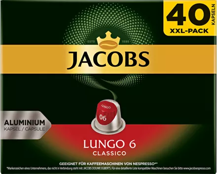 Jacobs Kaffeekapseln Lungo 6 Classico