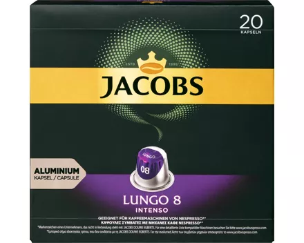 Jacobs Kaffeekapseln Lungo 8 Intenso