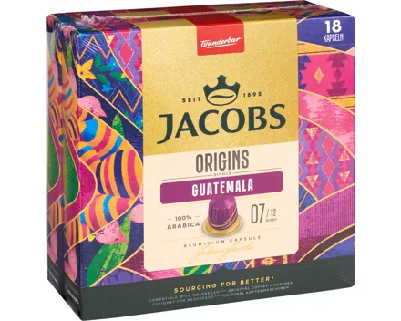 Jacobs Kaffeekapseln Origins Guatemala