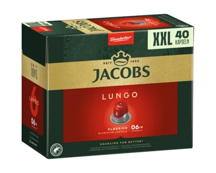 Jacobs Lungo 6 Classico 40 Kapseln