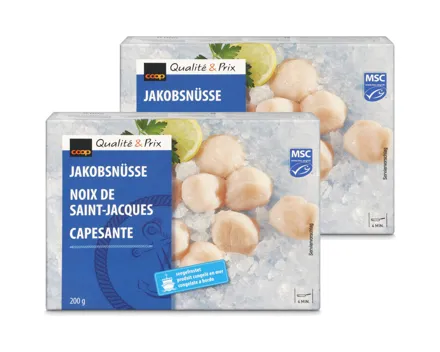 Jakobsnüsse MSC 2x200g