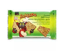 JaMaDu Cracker Apfel Dinkel 4x38.3g