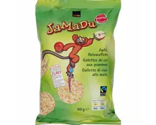 JaMaDu Fairtrade Apfel Reiswaffeln