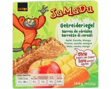 JaMaDu Riegel Apfel Karotte & Mango