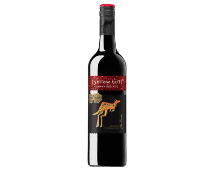 Jammy Red Roo South East Australia Yellow Tail Casella Family – Rotwein, Australien (0.75l)