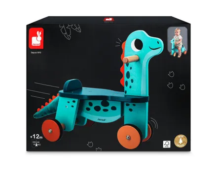 Janod Dino Portosaurus Rutscher