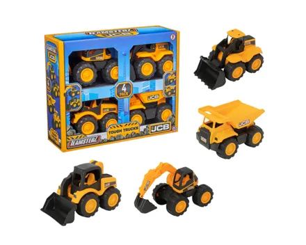 JCB Trucks 4 Pack