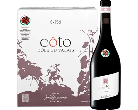 Jean-René Germanier Côto Dôle du Valais AOC