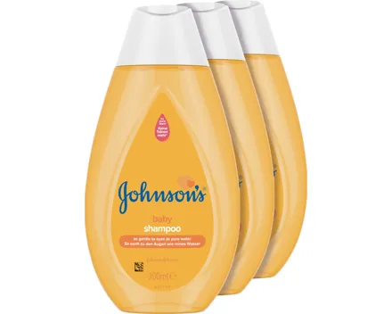 Johnson's Baby Shampoo 3 x 300 ml